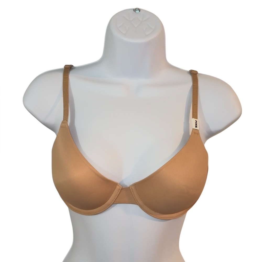 PINK Victoria's Secret Wear Everywhere T-Shirt Lightly Lined Bra 34B NWT